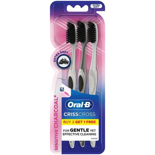 Oral-B/ Crisscross Charcoal (Buy 2 Get 1Free)
