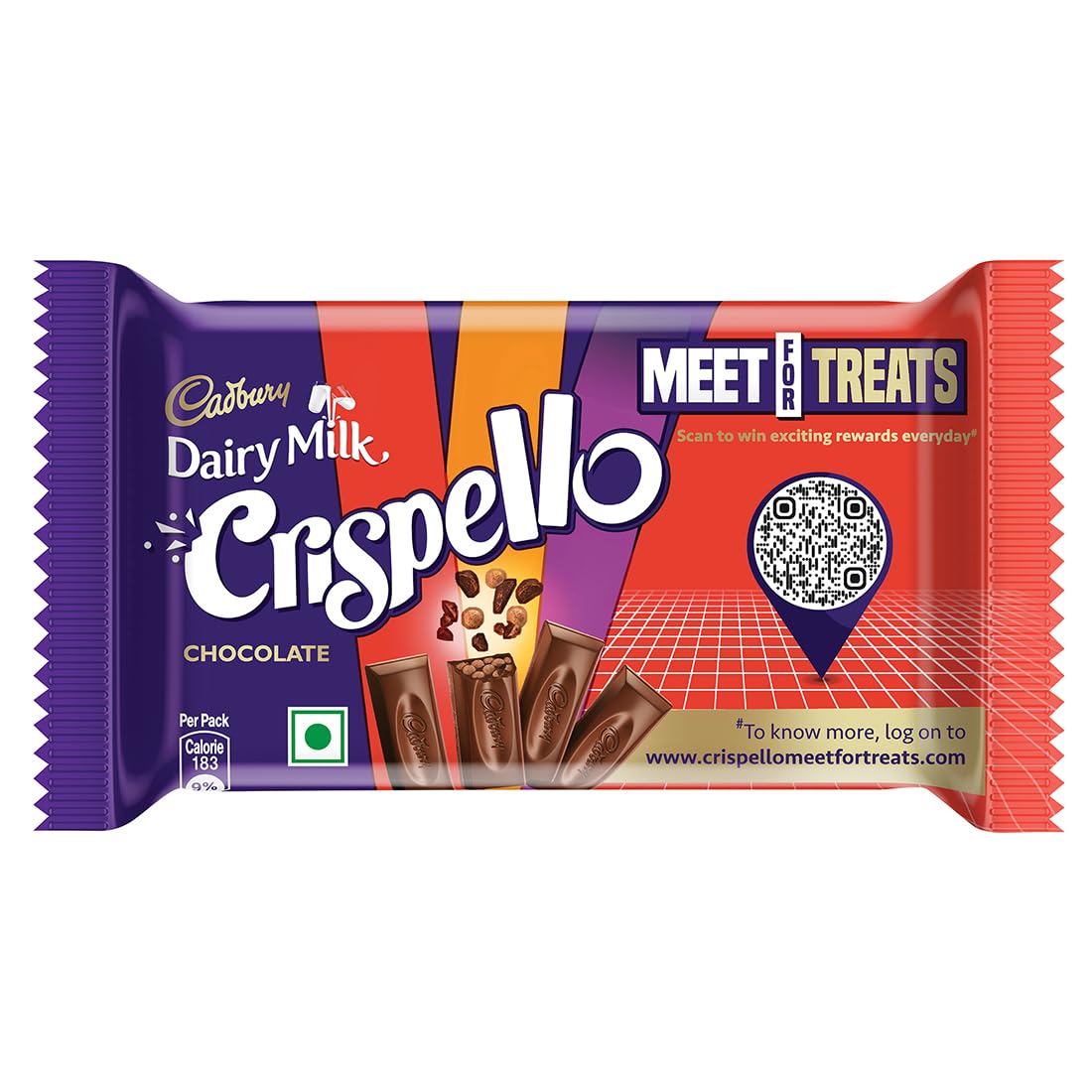 Cadbury/ Dairy Milk/ Crispello Chocolate (35gm)