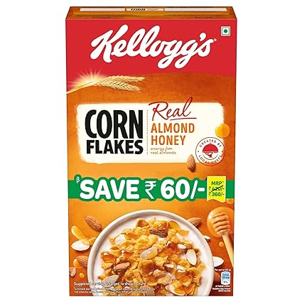Corn Flakes/ Real Almond & Honey(650gm)