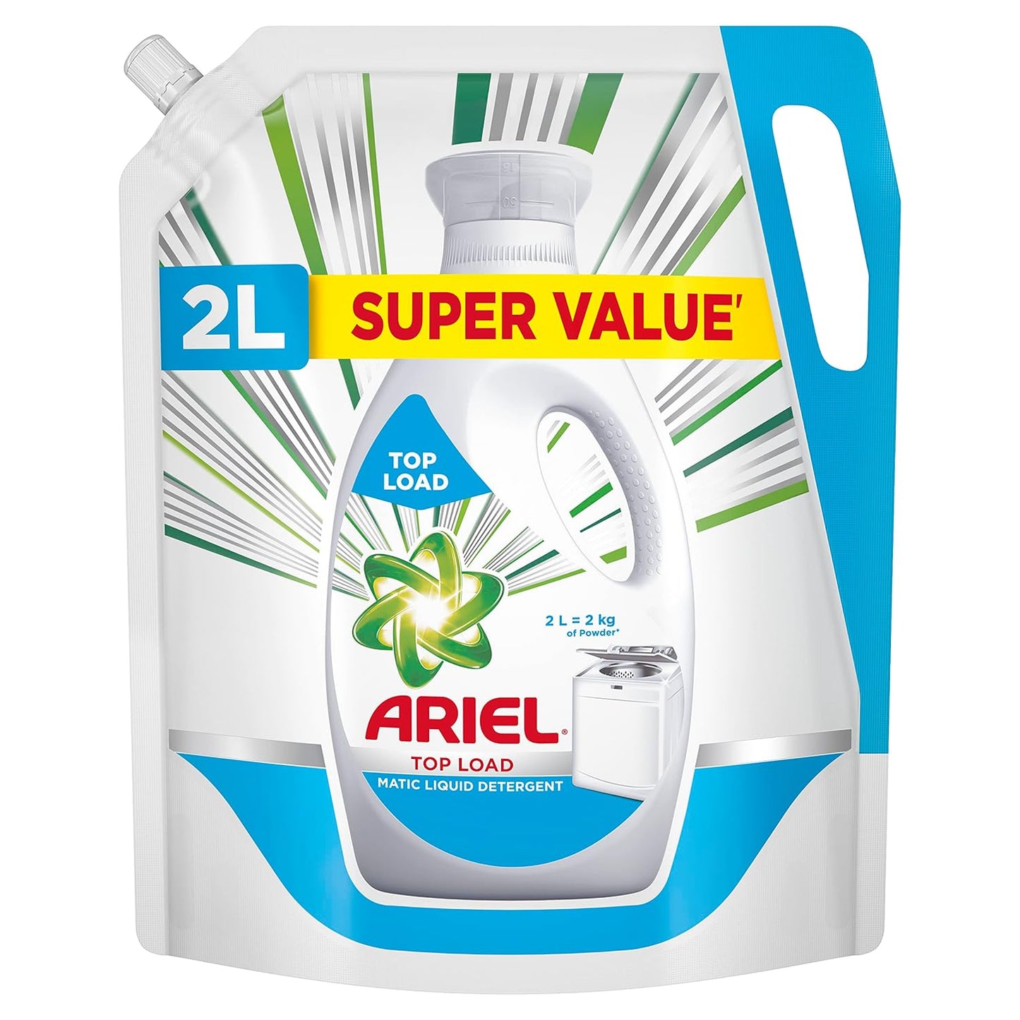 Ariel/ Top Load/ Matic Liquid Detergent(2Lt)(Pouch)