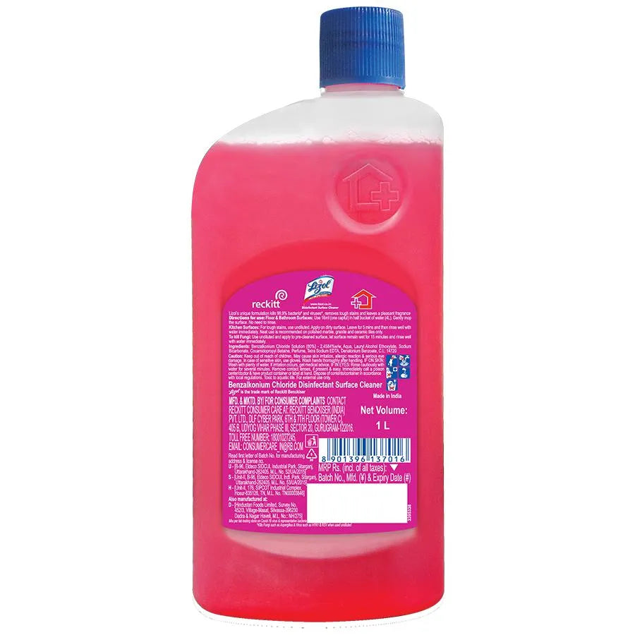 LIZOL DISINFECTANT SURFACE CLEANER FLORAL (975ml)