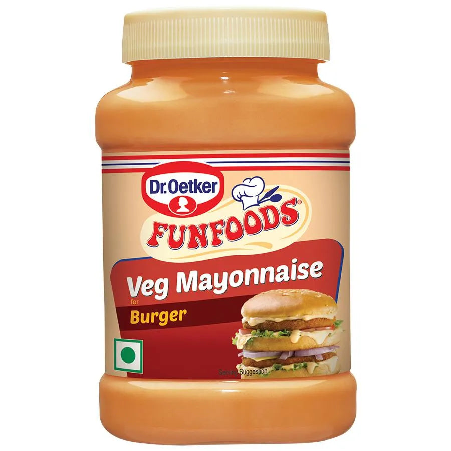 DR.OETKER/ FUNFOODS VEG MAYONNAISE/ FOR BURGER(250gm)