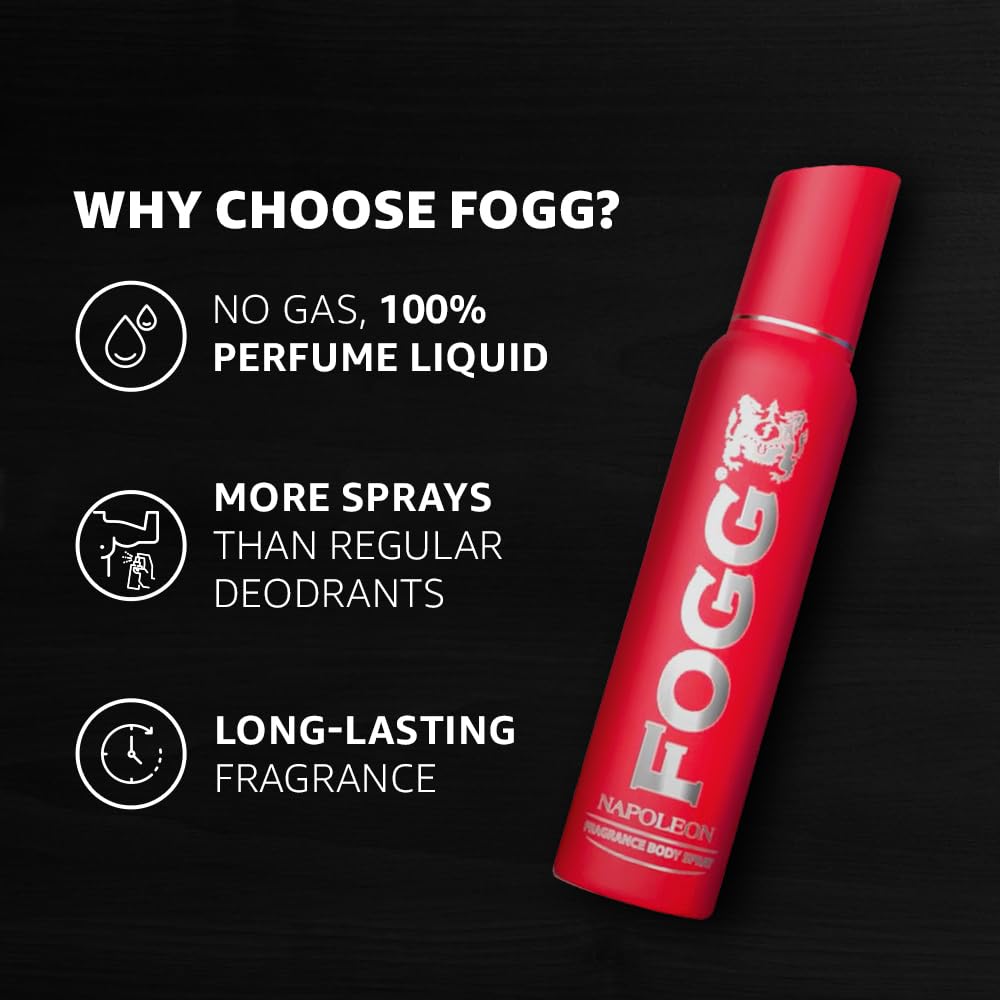Fogg/ Napoleon Fragrance Body Spray(120ml)