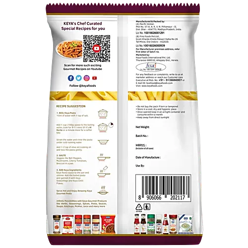 Keya Penne Pasta(400gm)
