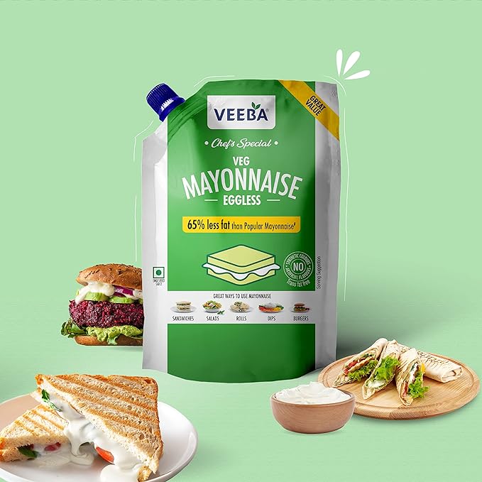 Veeba/ Chefs Special Mayonnaise Eggless(875gm)