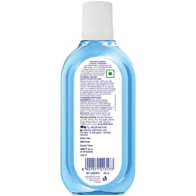 Sensodyne/ Complete Protection+/ Alcohol Free Mouthwash(250ml)