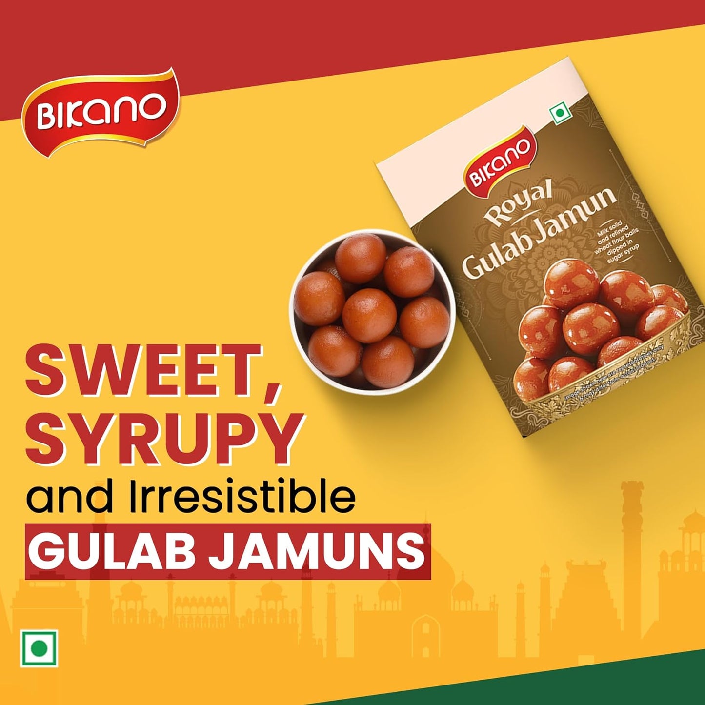 Bikano/ Royal - Gulab Jamun(1kg) (12 pcs)