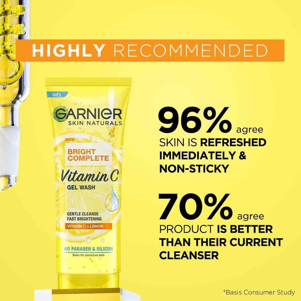 Garnier/ Vitamin-C Serum(15ml) Free Facewash Worth Rs.125