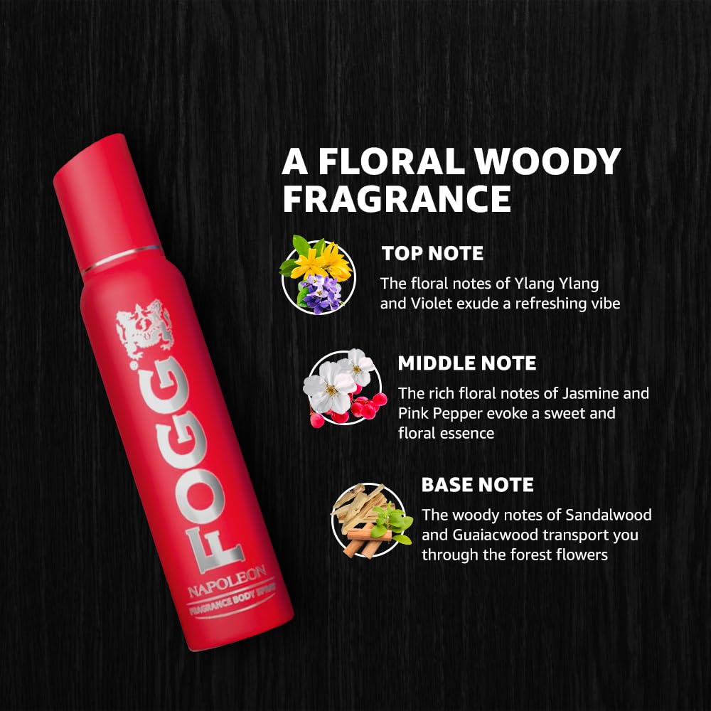 Fogg/ Napoleon Fragrance Body Spray(120ml)