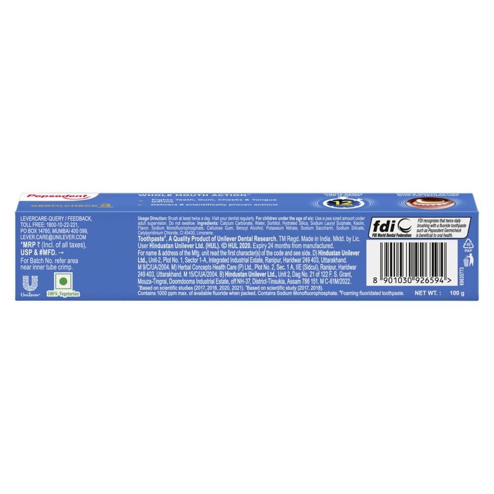 Pepsodent/ Germi Check(100gm)