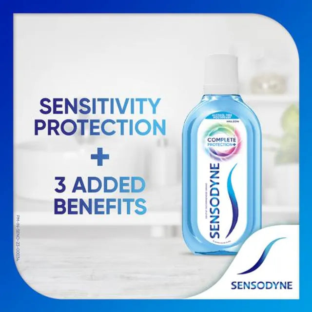 Sensodyne/ Complete Protection+/ Alcohol Free Mouthwash(250ml)
