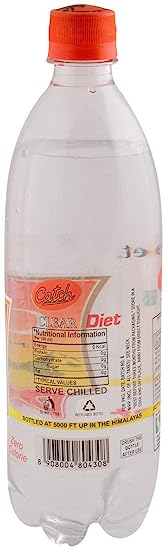 CATCH CLEAR CARBONATE WATER PEACH(DIET)(750ml)