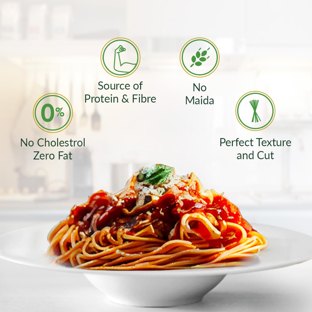 Del Monte/ Foodcraft - Spaghetti(400gm) - 100% Durum Wheat - No Maida