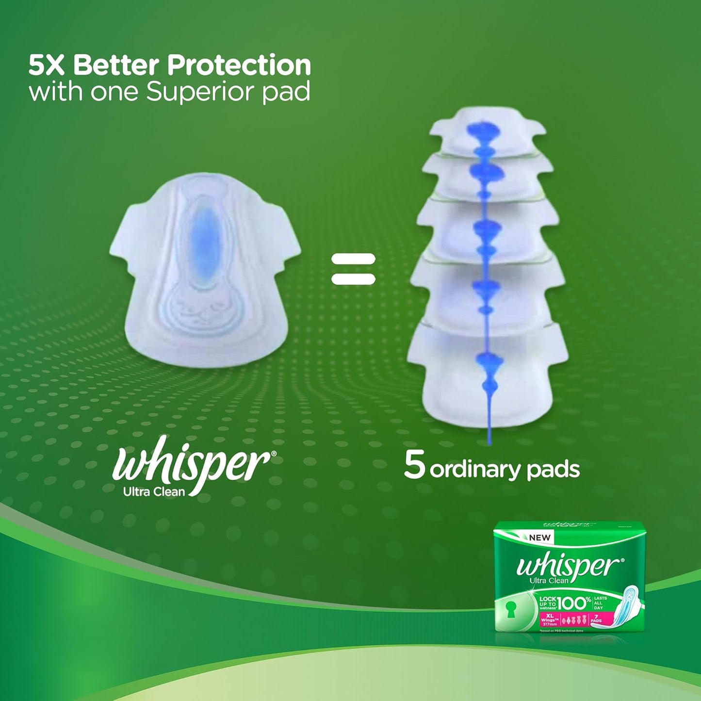 Whisper Ultra Xl+(30Pads)
