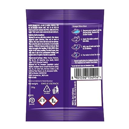 HARPIC/ DRAIN XPERT POWDER(50gm)