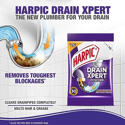 HARPIC/ DRAIN XPERT POWDER(50gm)