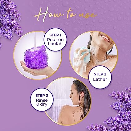 CAMAY PARIS LAVANDE SHOWER GEL (with the soothing fragrance of french lavender)(500ml)