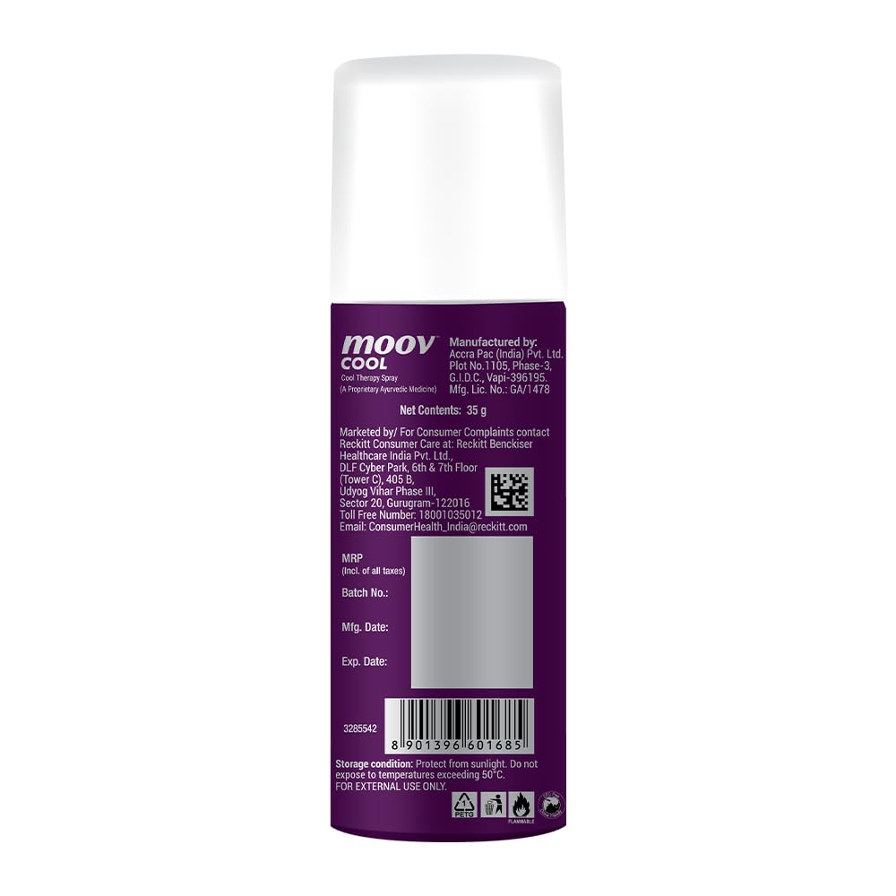 Moov/ Cool Therapy Spray(35gm)