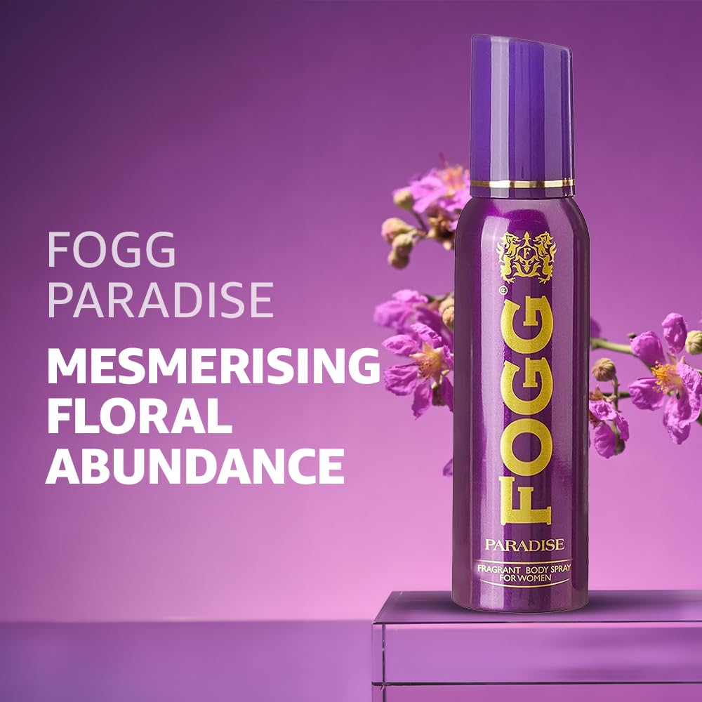Fogg/ Paradise Fragrant Body Spray For Women(120ml)