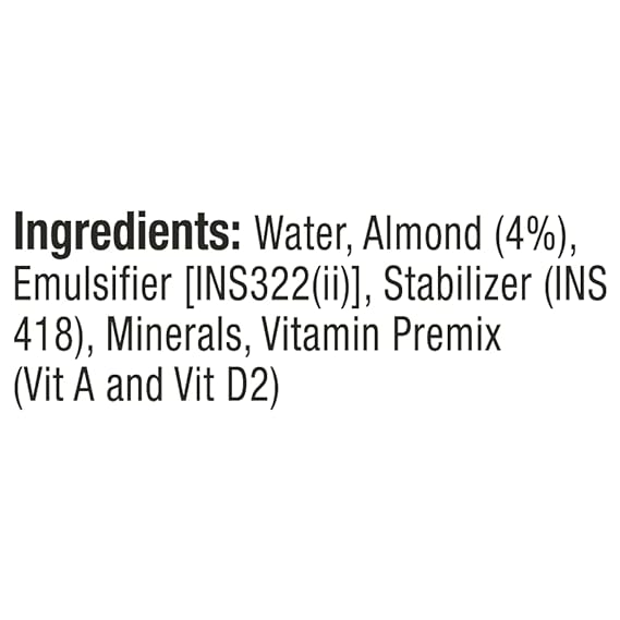 Epigamia/ Almond Beverage Unsweetened Milk/ Dairy Free(1ltr)