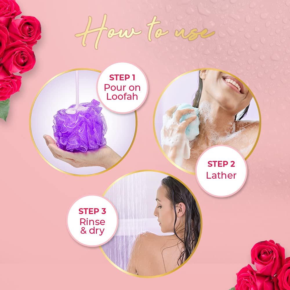 CAMAY PARIS ROMANTIQUE SHOWER GEL(with an elegant fragrance of scarlet roses)(500ml)