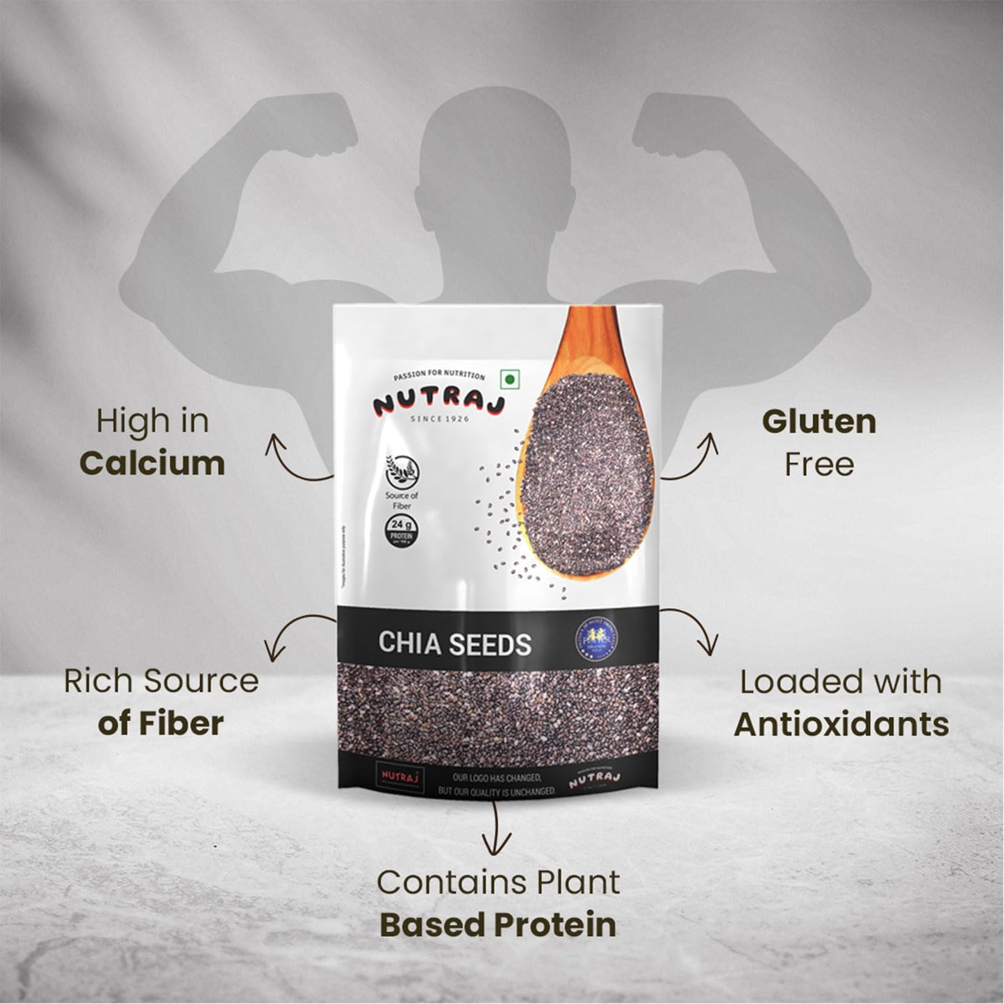 Nutraj/ Chia Seeds(200gm)