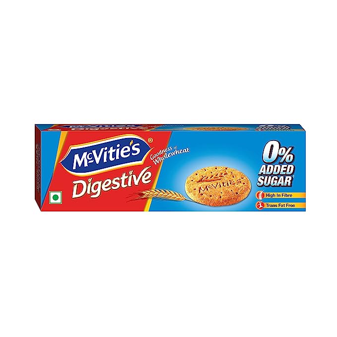 Mcvitie'S Digestive High Fibre Biscuits With Goodness Of