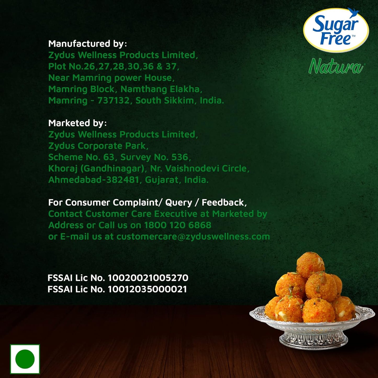 Sugar Free/ Natura(100gm)