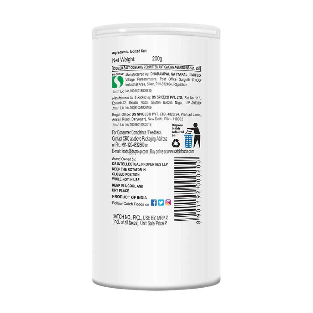 Catch/ Sprinkler - Table Salt(200gm)