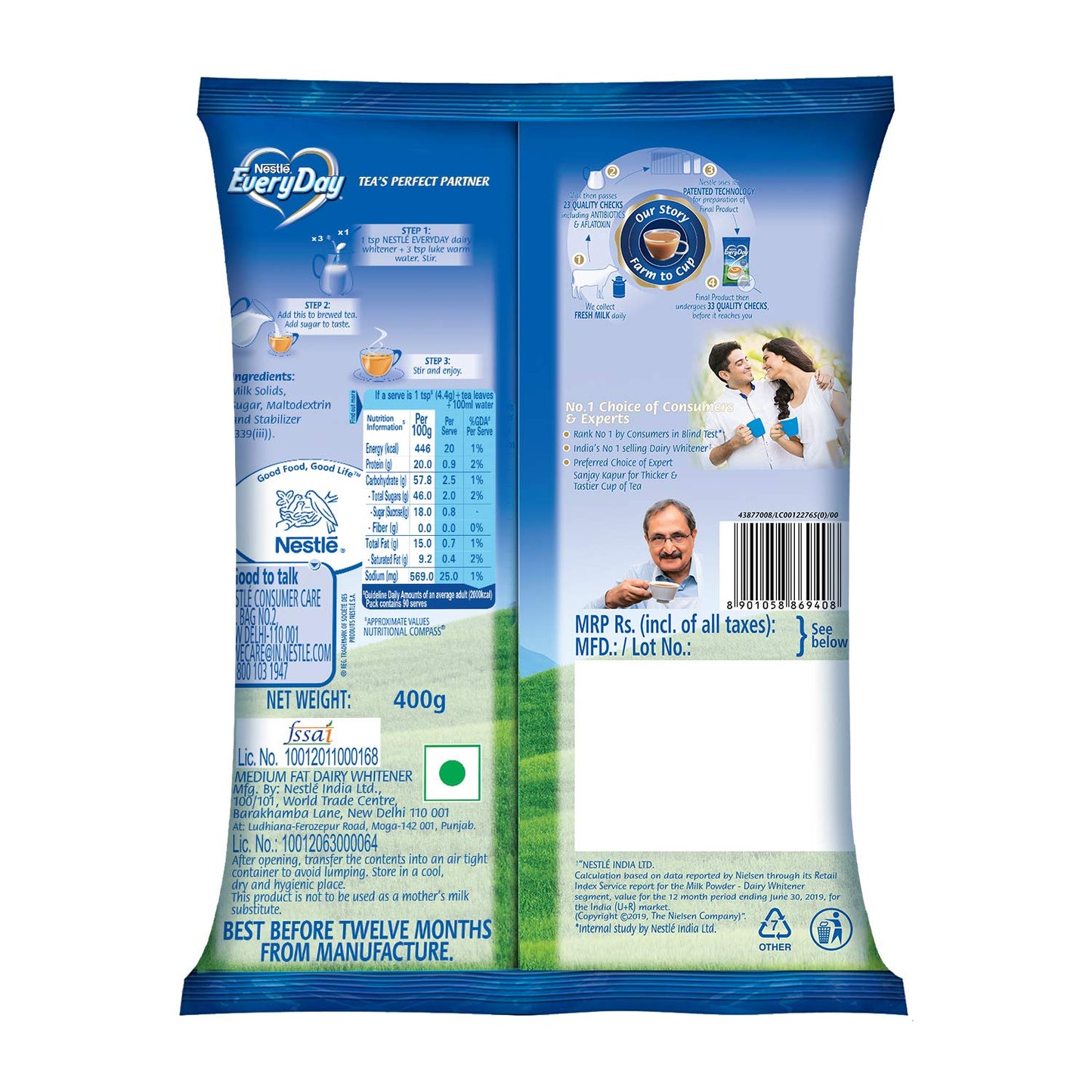 Everyday/ Dairy Whitener (400g)