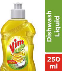 VIM LIQUID WITH POWER OF LEMONS (250ml)