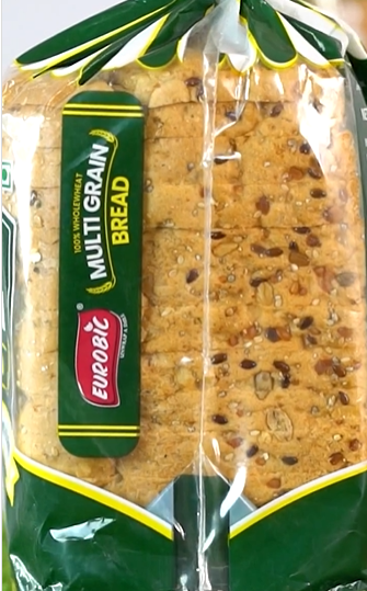 Eurobic/ Multi Grain Bread(400gm) - Authentic Grains Blend