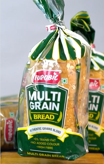 Eurobic/ Multi Grain Bread(400gm) - Authentic Grains Blend