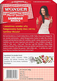 WONDER SAMBHAR MASALA 100 g