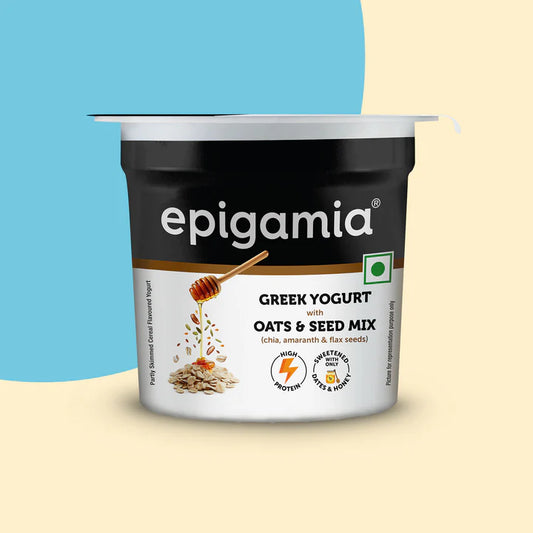 Epigamia/ Greek Yogurt Oats & Seed Mix(85gm)