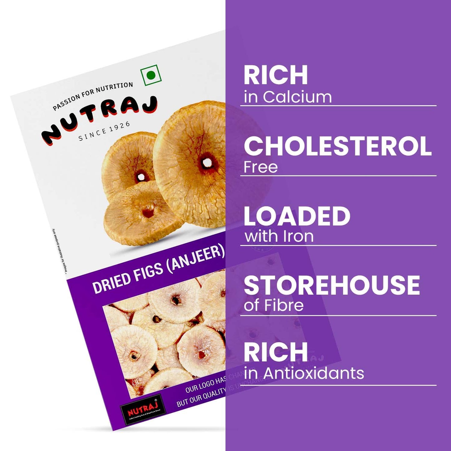 Nutraj/ Dried Figs (Anjeer)(250gm)