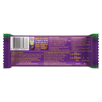 CADBURY DAIRY MILK SILK ROAST ALMOND (58gm)