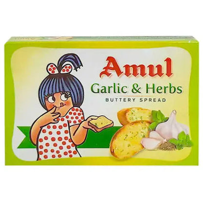 Amul Garlic&amp; Herb Butter Spread(100gm)