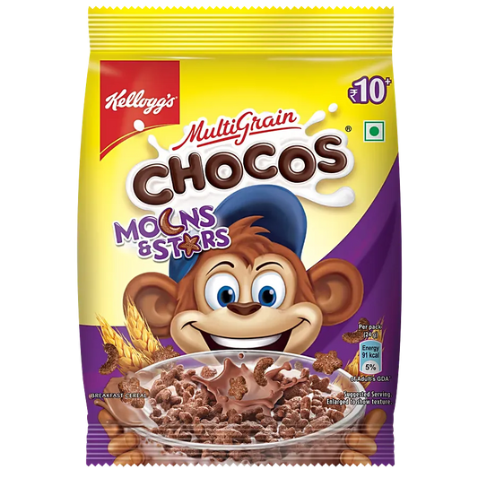 Kellogs/ Chocos Moons & Stars Cereal (23gm)