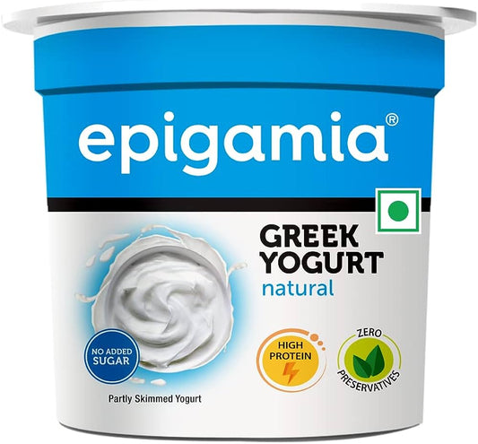 Epigamia/ Greek Yogurt Natural(85gm)