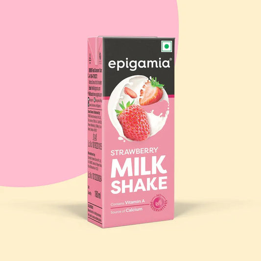 Epigamia/ Strawberry Milkshake (180ml)