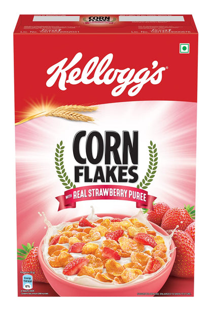 Kelloggs Corn Flales With Real Strawberry Puree 345gm