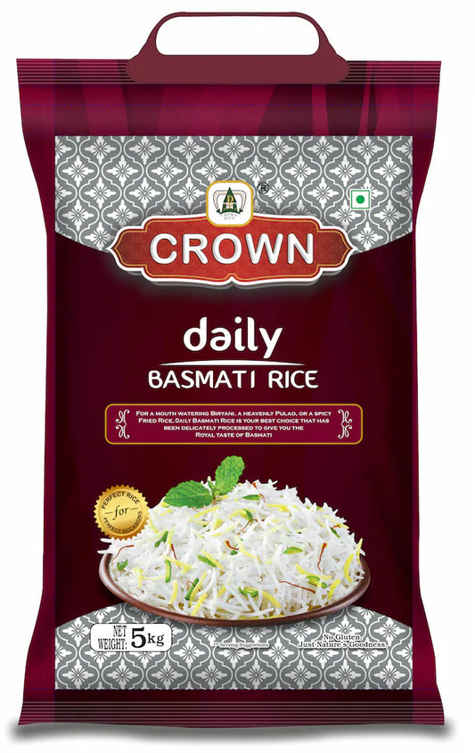 Crown/ Daily Basmati Rice (5kg)