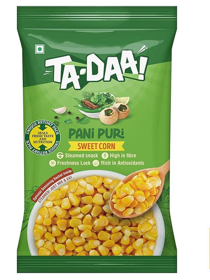 Ta-Daa/ Pani Puri Sweet Corn(Net Weight 225gm/ Drained Weight 150gm)