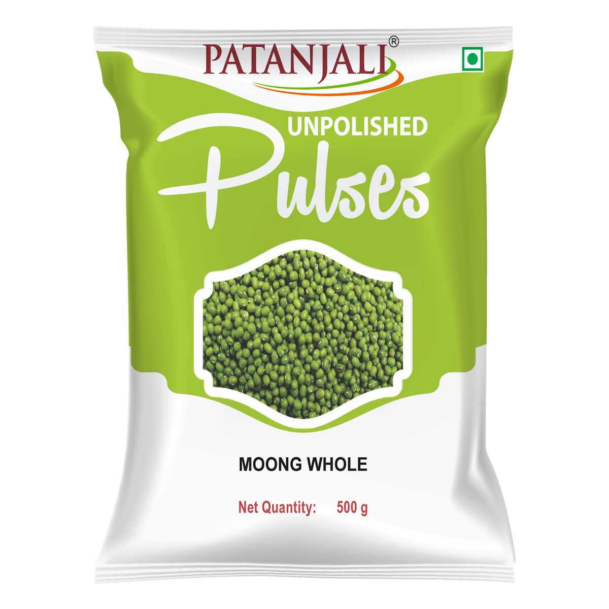 Patanjali/ Unpolished Pulses/ Moong Whole(500gm)