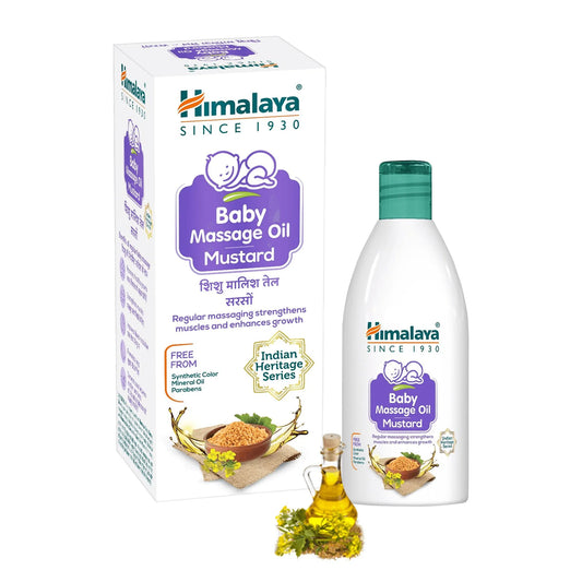 Himalaya/ Baby Massage Oil/ Mustard (100ml)