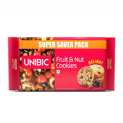 Unibic/ Fruit & Nut Cookies/ Super Saver Pack (5x100gm)