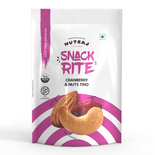 Nutraj/ Snack Rite/ Cranberry & Nuts Mix (150gm)