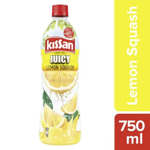 Kissan/ Juicy Lemon Squash(750ml)