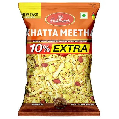 HALDIRAM'S KHATTA MEETHA (200+20gm)